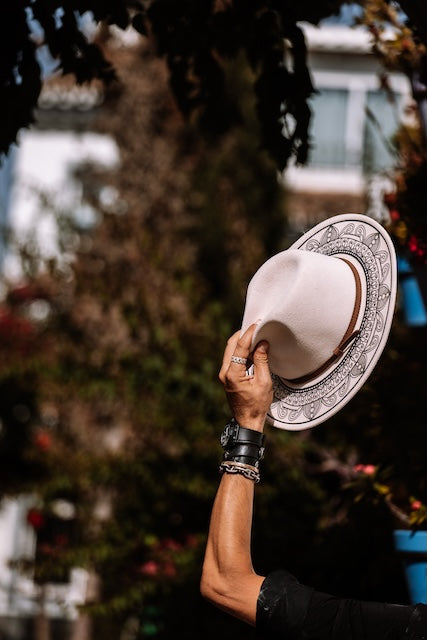 Mandala Bone Fedora