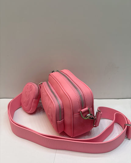 Compact Leather Shoulder Bag