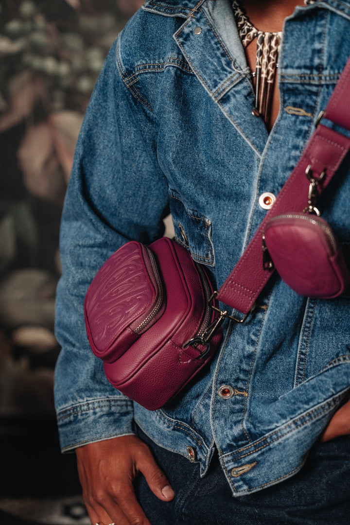 Compact Leather Shoulder bag