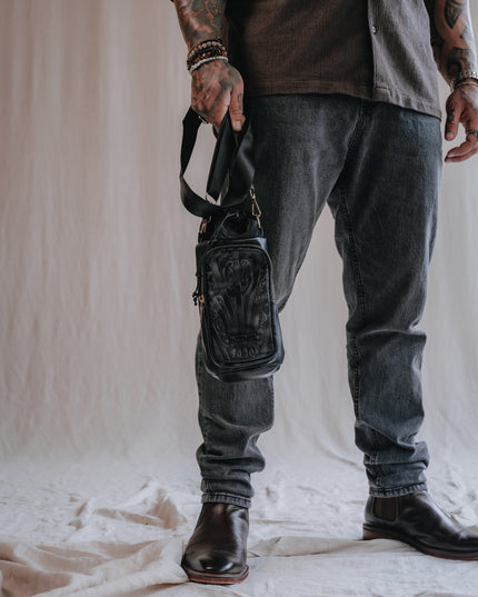 Black Water Bottle Holder