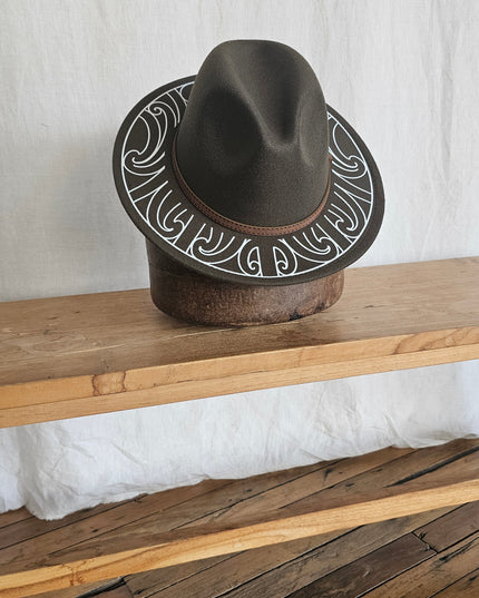 Fedora Olive Hat